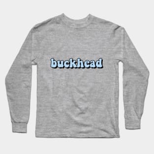 Pale Blue Buckhead Long Sleeve T-Shirt